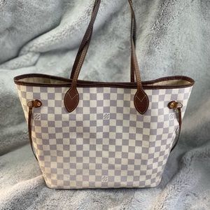 Louis Vuitton Damier Azur Neverfull MM